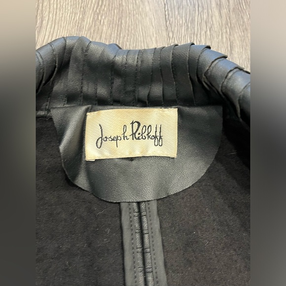 Joseph Ribkoff faux leather jacket - Picture 4 of 5